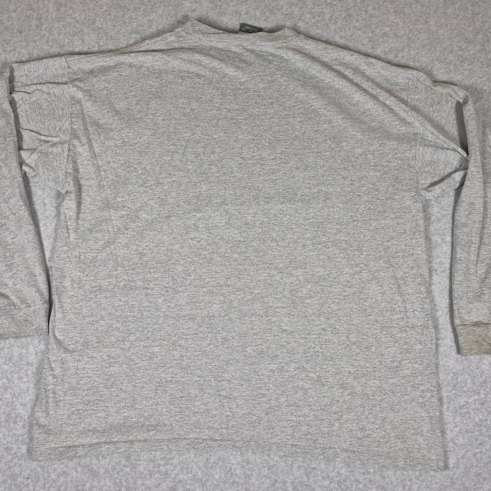 Nike T-Shirt Mens XL Gray Oklahoma Sooners Football 2008 Fiesta Bowl Long Sleeve